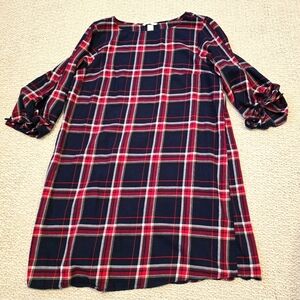 H&M Plaid Dress - Red and Blue